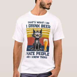 Eu Bebo Cerveja T-Shirt