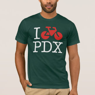 Eu Bike o t-shirt da obscuridade de PDX