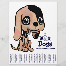 Eu Caminho Cachorros Puppy Flyer