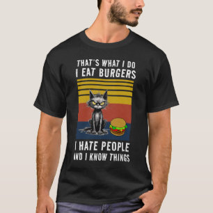 Eu Comi Camiseta De Burgers