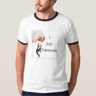 Eu como a camisa dos vegetarianos