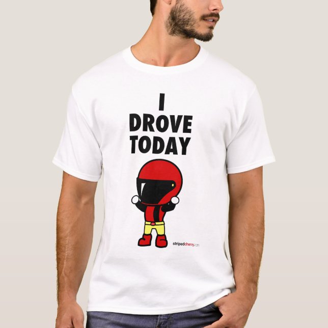 Eu conduzi hoje - a camisa de Speedario (Frente)