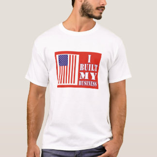 Eu construí meu t-shirt político da bandeira dos