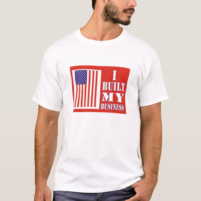Eu construí meu t-shirt político da bandeira dos (Frente)