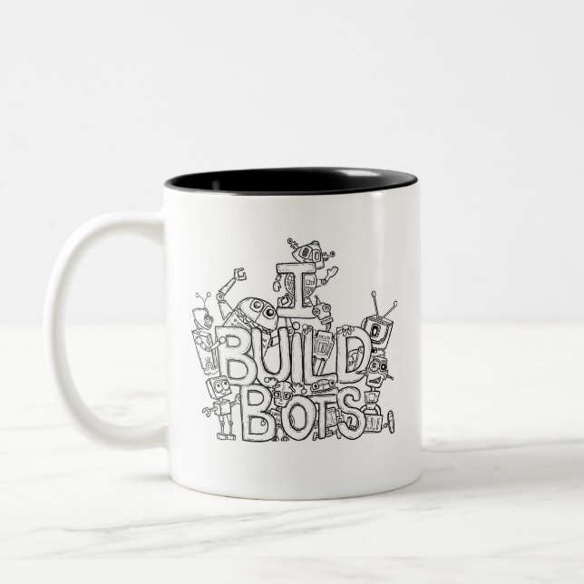 Eu construo a parte II da caneca de café de (Esquerda)