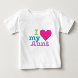 Eu coração minha tia caçôo o t-shirt