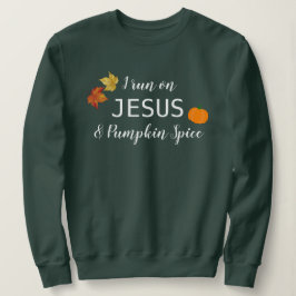 Eu Corro Em Jesus E Pumpkin Spice T-Shirt