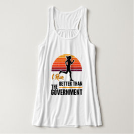 Eu Corro Melhor Que O Governo Camiseta Divertida P