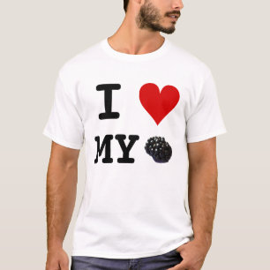Eu corto minha camisa de Blackberry