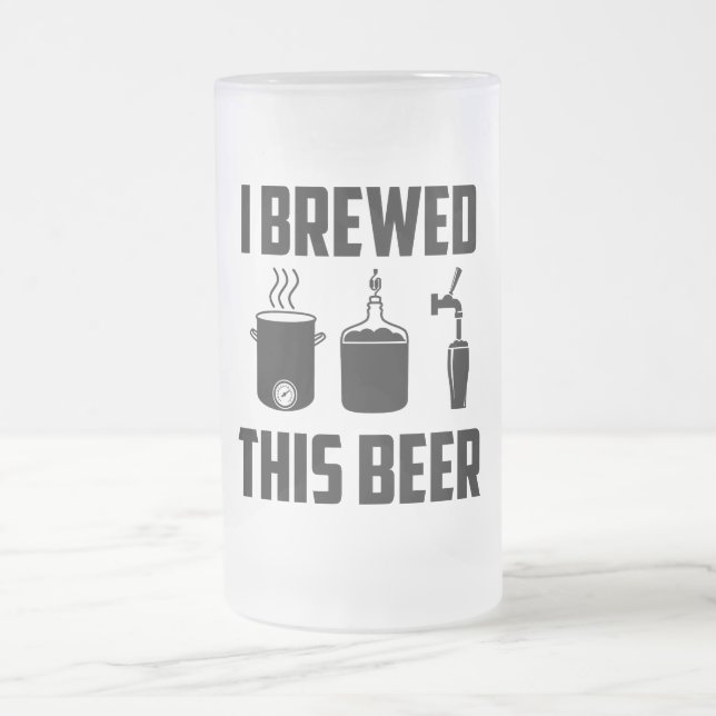Eu Criei Esta Cerveja! Caneca de cerveja (Centro)