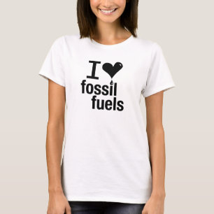 Eu das senhoras amo o t-shirt dos combustíveis