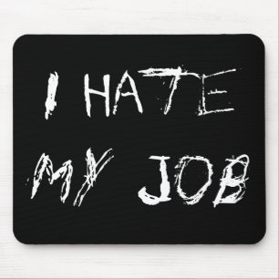 Eu deio meu trabalho Mousepad