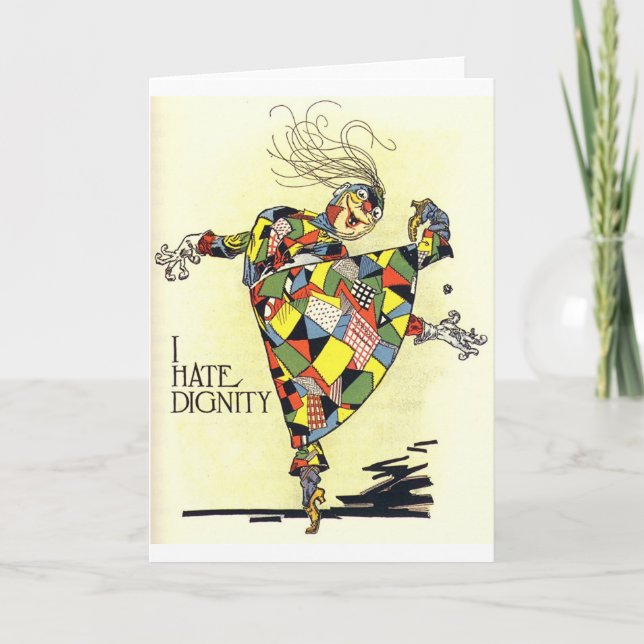 Eu deio o cartão da dignidade (Frente)