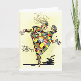 Eu deio o cartão da dignidade