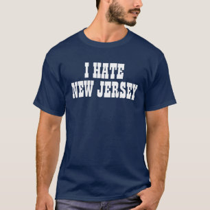 Eu deio o t-shirt de New-jersey