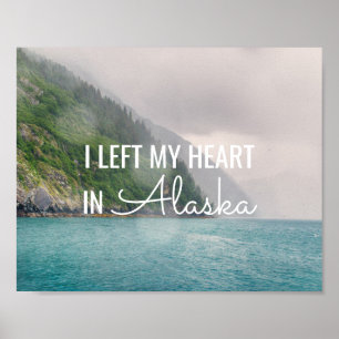 Eu deixei meu coração - Alaska poster litoral da