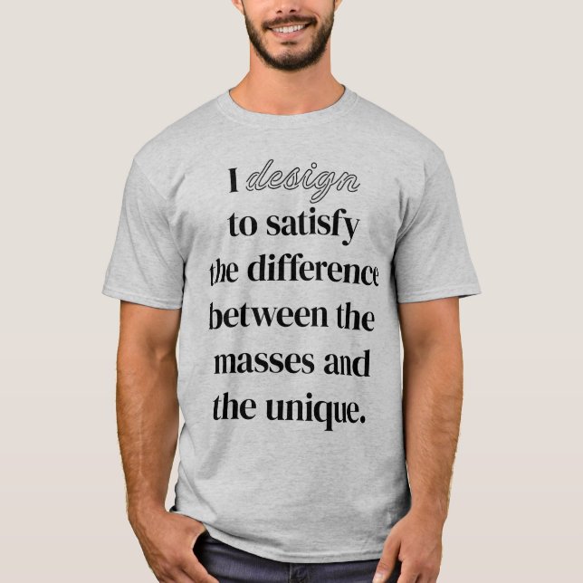 Eu desenho camiseta básica masculina (Frente)
