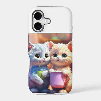 Eu desenho gatos de telefone