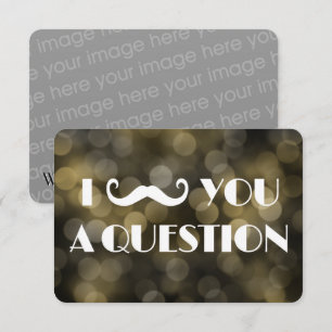 Eu Devo Barbear Uma Pergunta Convites Luzes Bokeh