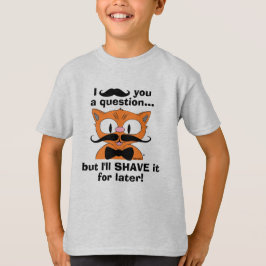 Eu Devo Debruar uma Pergunta Camiseta Divertida Pu
