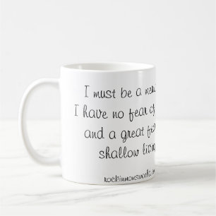 Eu devo ser uma caneca de café da sereia