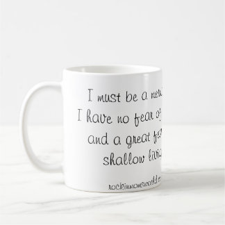 Eu devo ser uma caneca de café da sereia