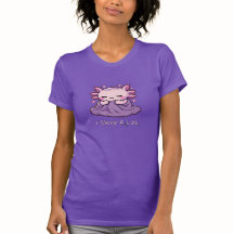 Eu Dormi Muito - Axolotl Mulher T-Shirt