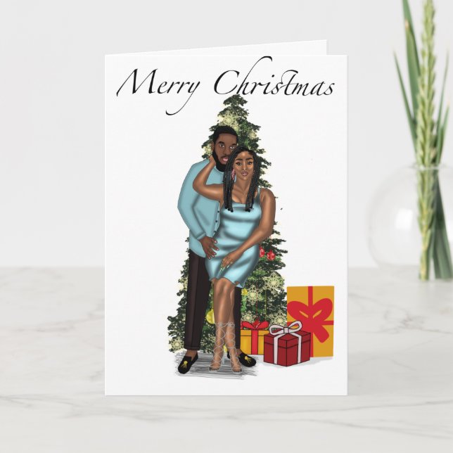 Eu e o meu cartão de Natal (Frente)