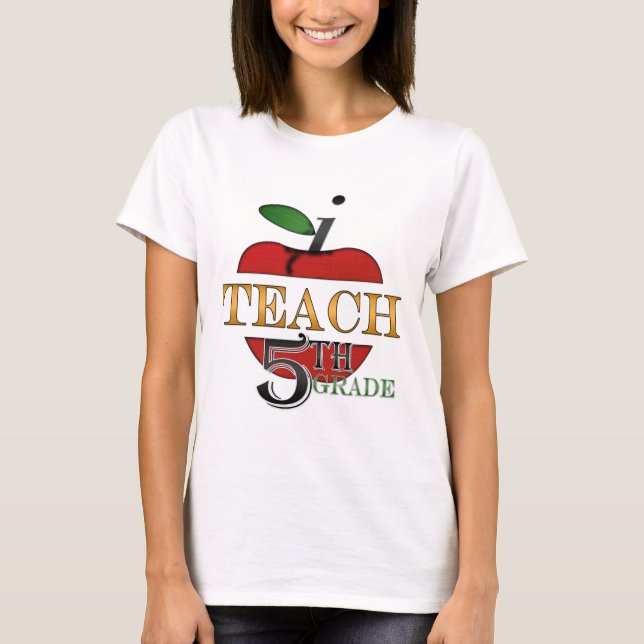 Eu ensino o 5o t-shirt da categoria (Frente)