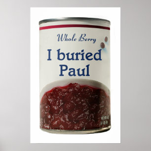 Eu enterrei o poster de Paul
