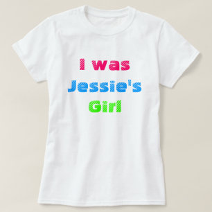 Eu era a Camisa da anos 80 de Menina da Jessie