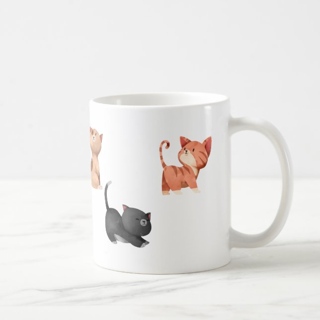 Eu era um gato em minha caneca passada da vida (Direita)