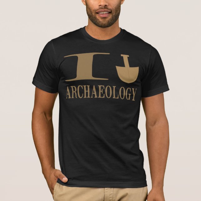 Eu escavo camisas da arqueologia (Frente)