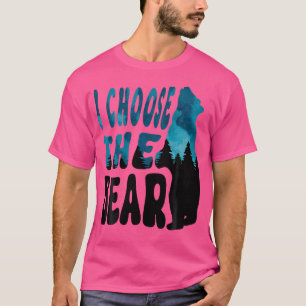 Eu Escolho A Camisa Do Urso 2024 No Acampamento.