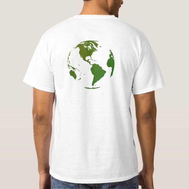 Eu escrevo para mudar o t-shirt do mundo (Verso)