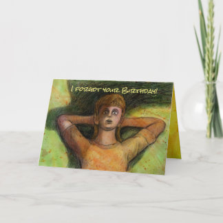 Eu esqueci seu cartão de aniversário por Mike