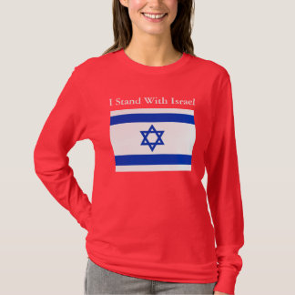 Eu estou com camisa de Israel