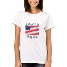 Eu estou com o t-shirt da bandeira de Betsy Ross