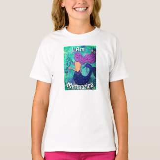 Eu Estou Mermazinando Camisa De Juventude Sereia E