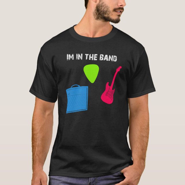 Eu estou na camisa da banda (Frente)