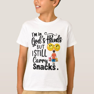 Eu Estou nas Mãos de Deus... Camiseta Infantil