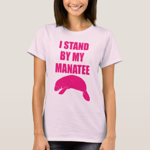 Eu estou por minha camisa do peixe-boi T