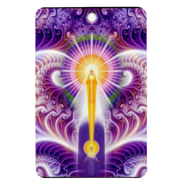 Eu Estou Presente Um Íman Flexi Fratural (Vertical)