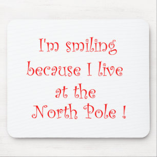 Eu estou sorrindo porque… - mousepad