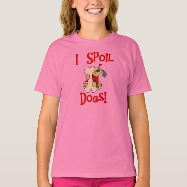 Eu estrago o camiseta e os presentes dos cães (Frente)