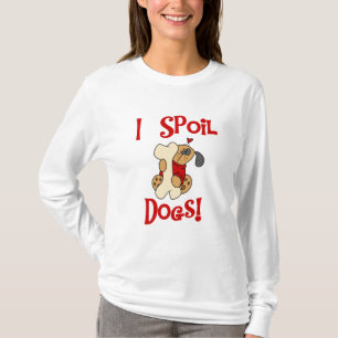 Eu estrago o camiseta e os presentes dos cães