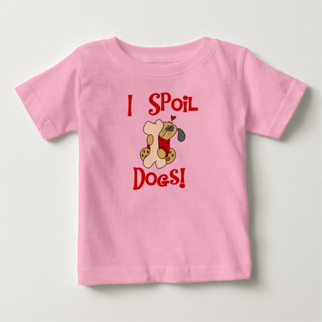 Eu estrago o camiseta e os presentes dos cães (Frente)