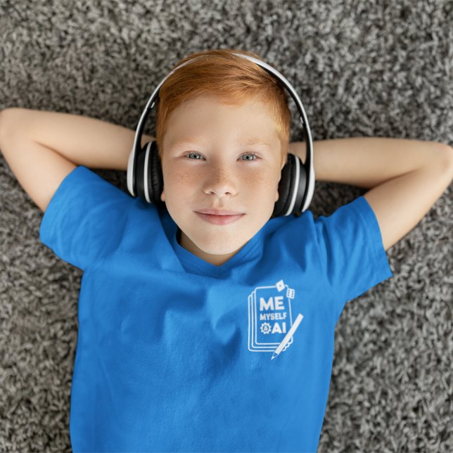 Eu, Eu Próprio e IA, Camisas de Arte Branca (Criador carregado)