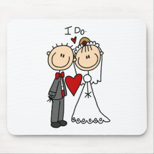 Eu faço a cerimónia de casamento Mousepad