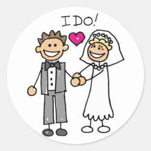 Eu faço etiquetas do casamento